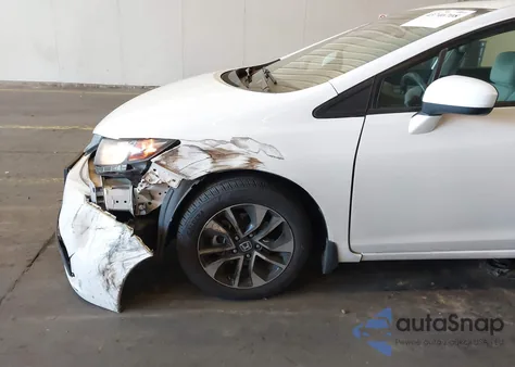 2015 Honda Civic Ex из США, поврежденный, VIN 2HGFB2F81FH523207